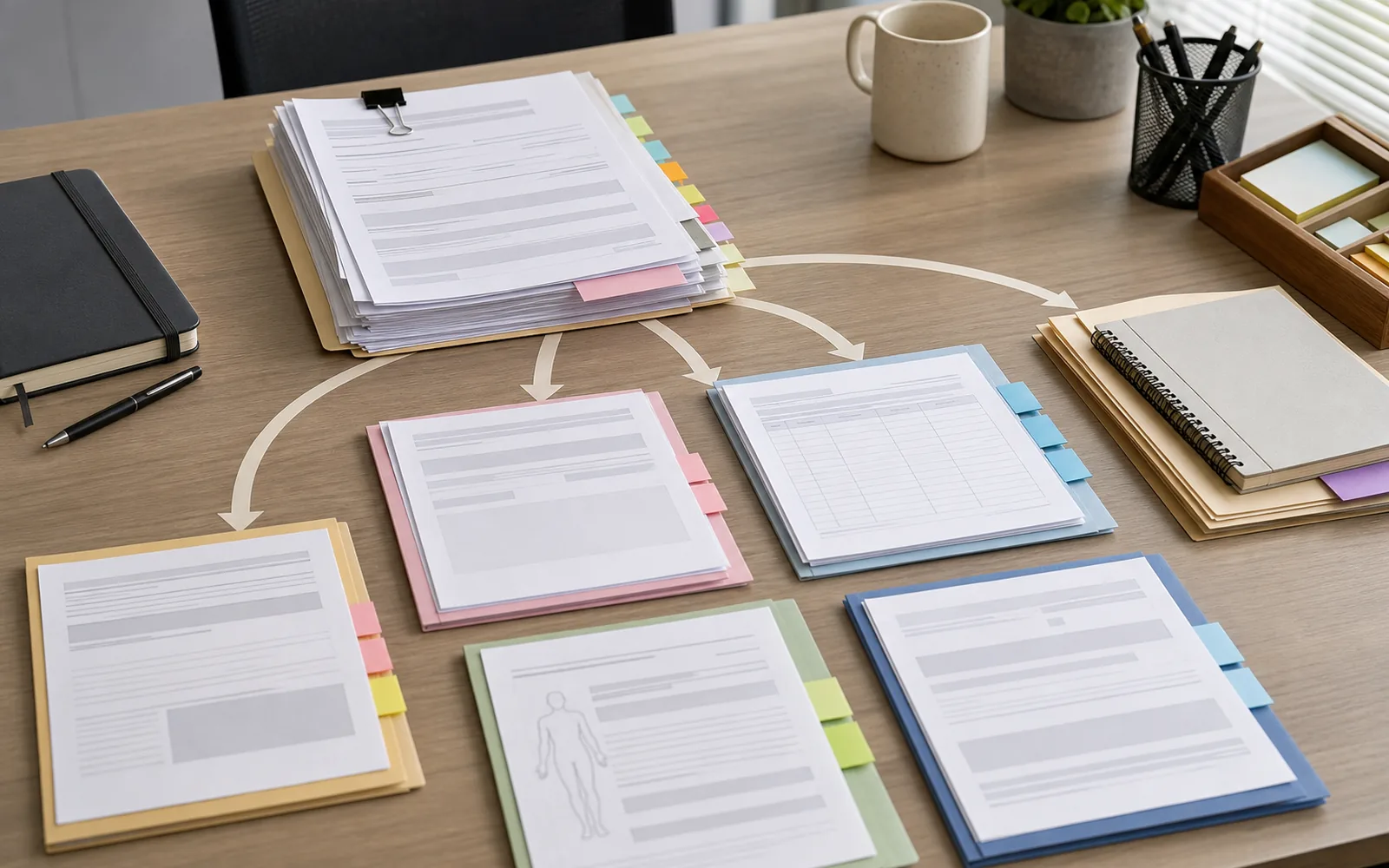 Organised NSW CTP claim documents including accident evidence, medical certificates, insurer decisions and review notes.