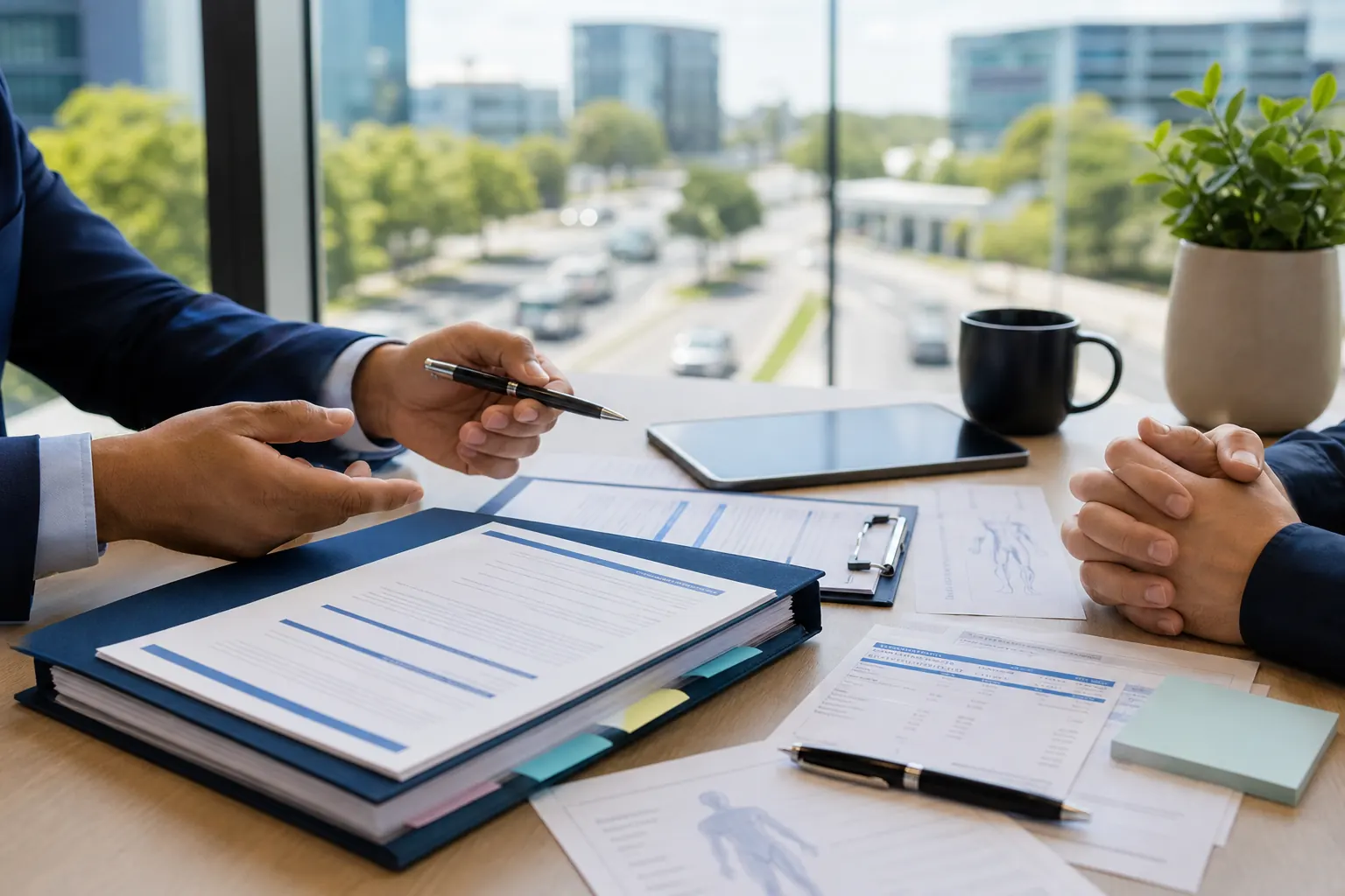 CTP claim documents and motor accident evidence for a Parramatta service-area enquiry.