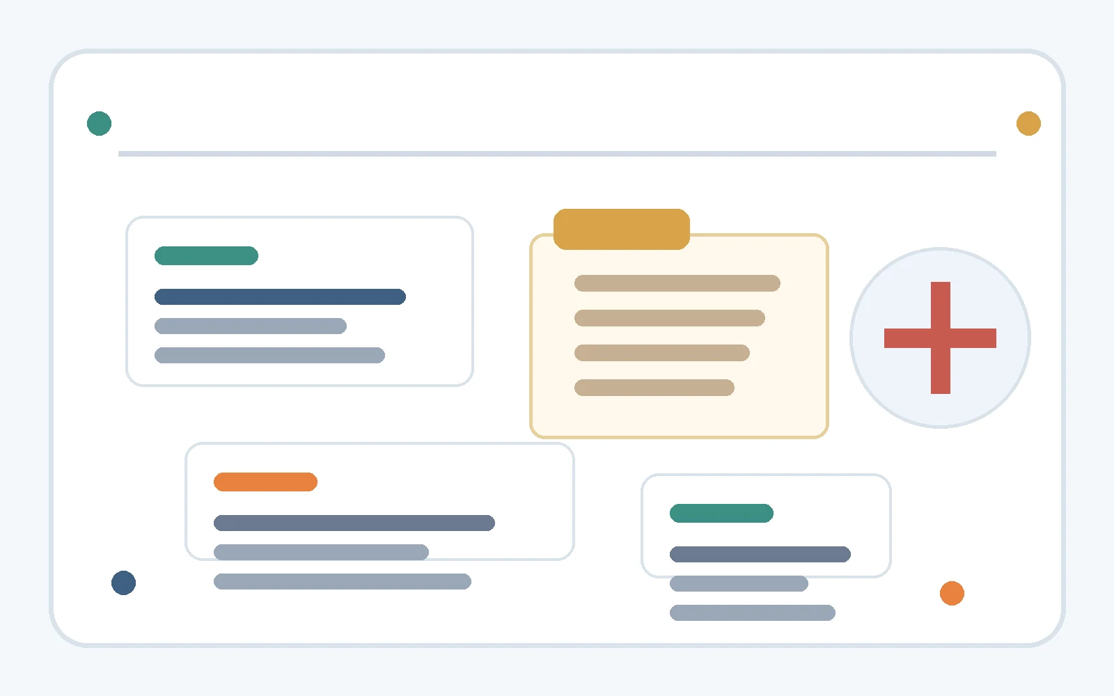 A restrained NSW CTP medical-evidence pathway visual showing early assessment, record continuity, certificate support, treatment planning, and review readiness.